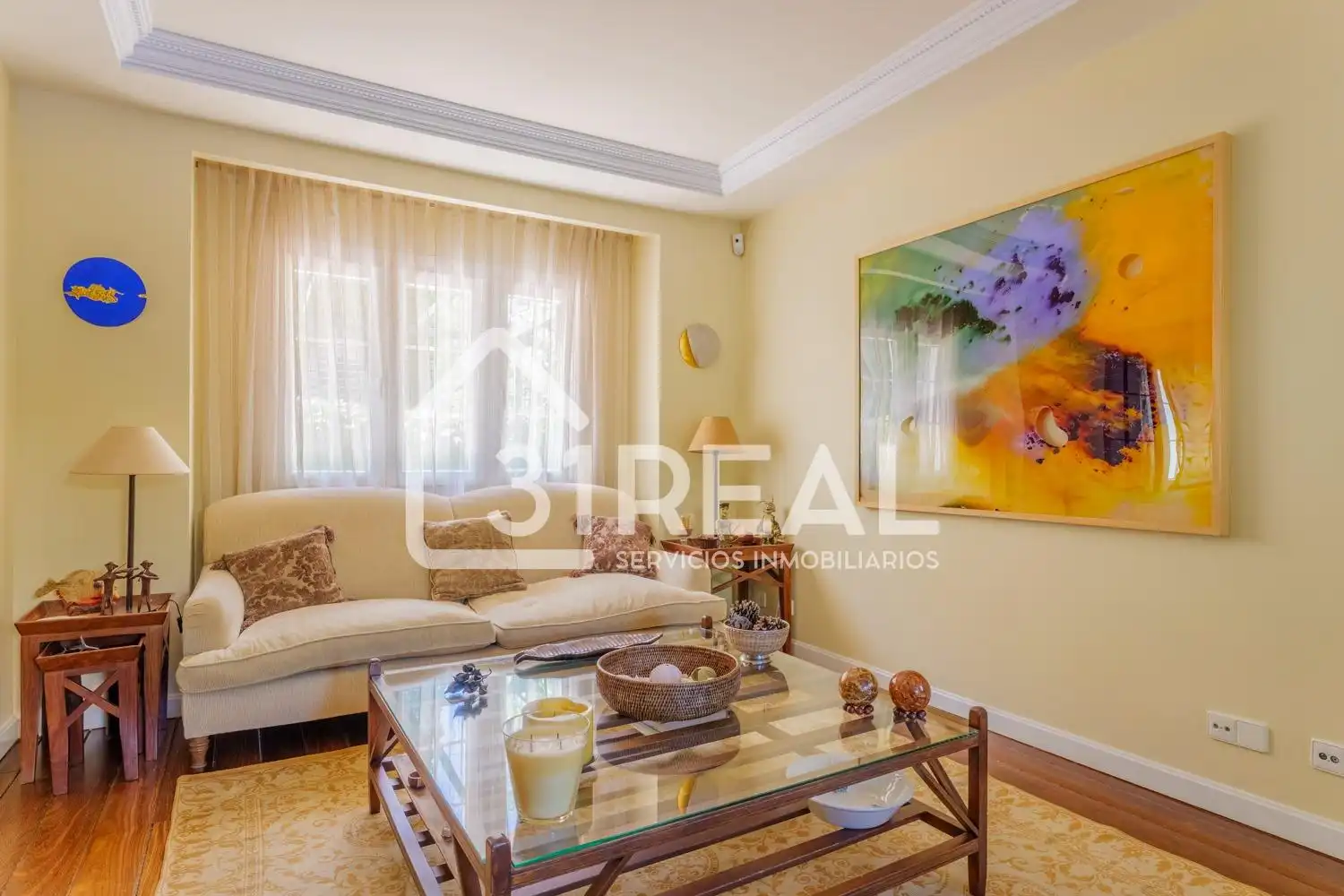 Living room of Houses for sale in Madrid