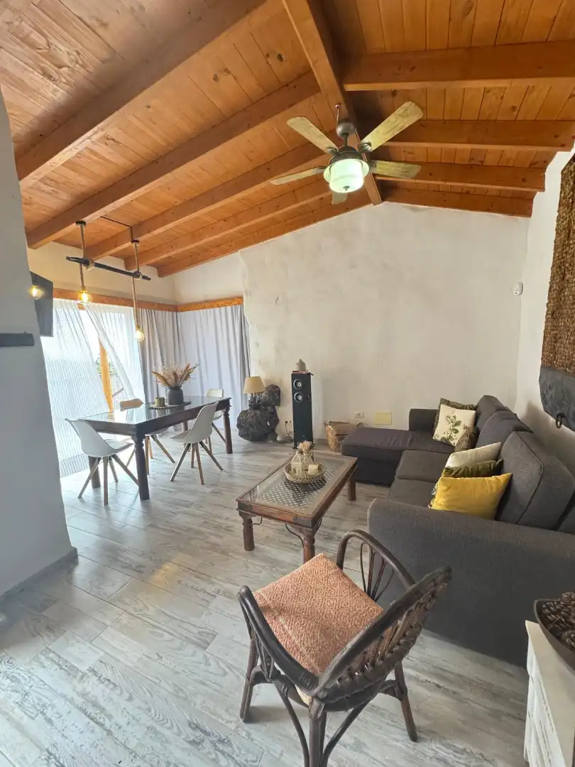Sala de estar de Casa o chalet de alquiler en Guía de Isora con Aire acondicionado, Terraza y Amueblado
