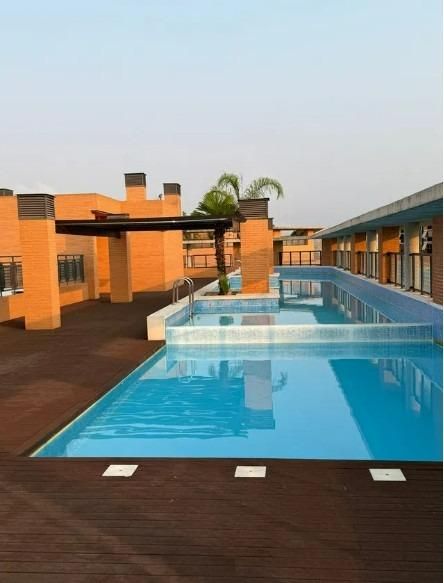 Piscina de Pis de lloguer en San Vicente del Raspeig / Sant Vicent del Raspeig amb Aire condicionat, Calefacció i Jardí privat