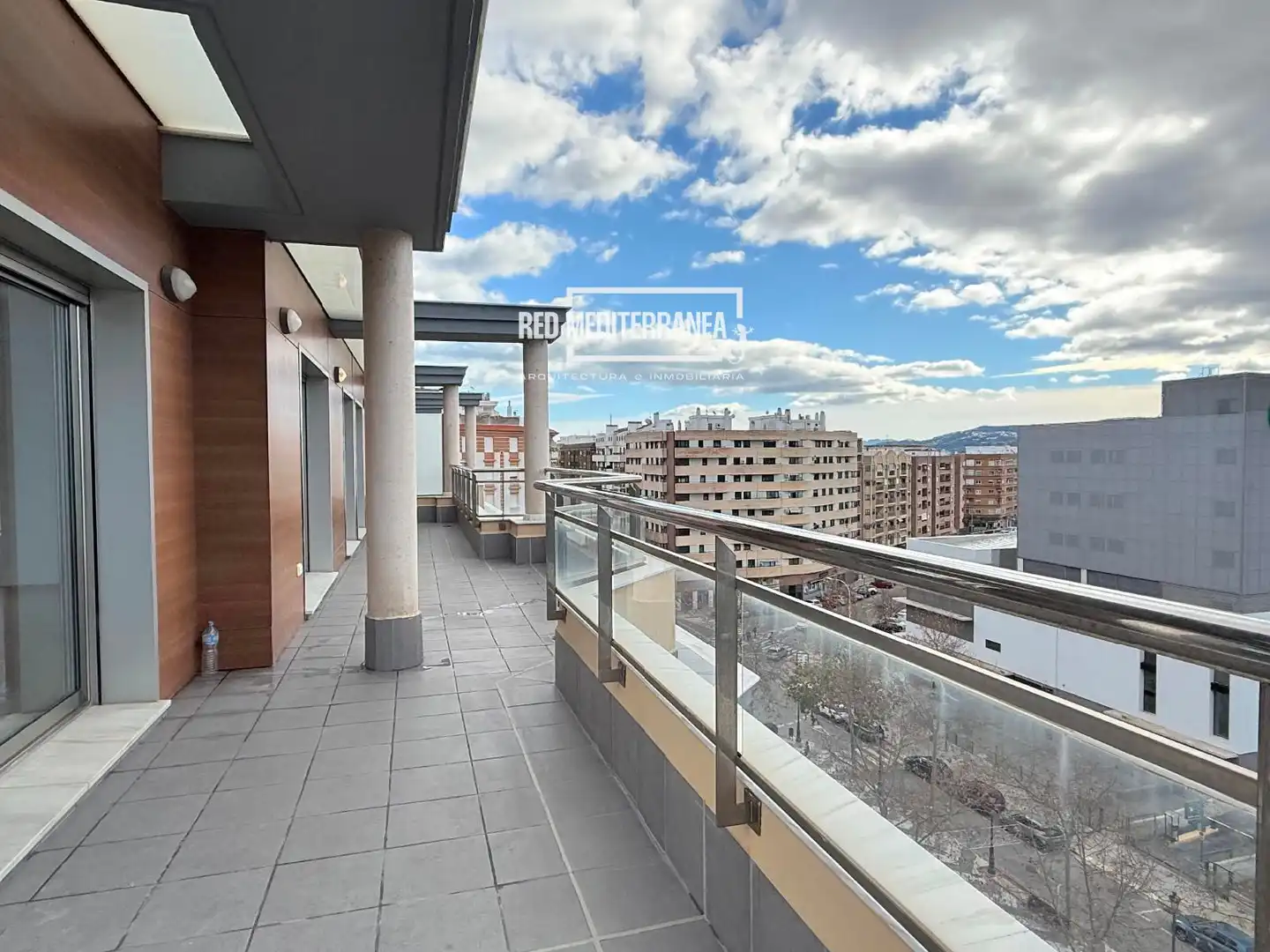 Terrasse von Dachboden zum Verkauf in Gandia mit Klimaanlage, Terrasse und Schwimmbad