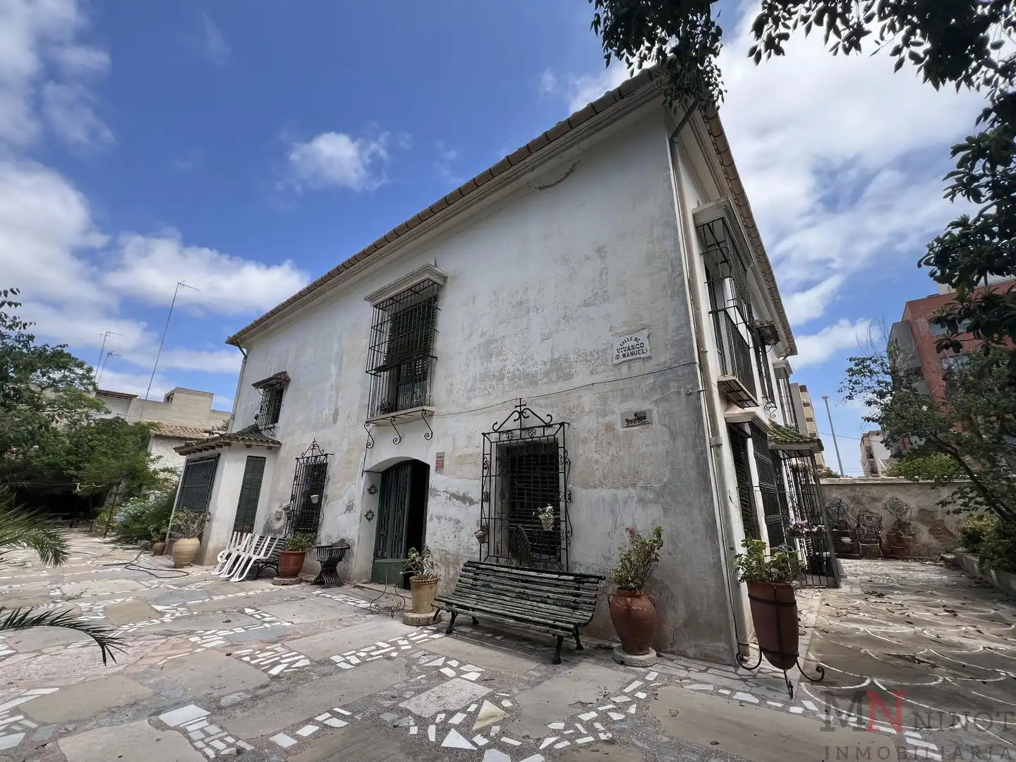Vista exterior de Finca rústica en venta en Almazora / Almassora con Alarma