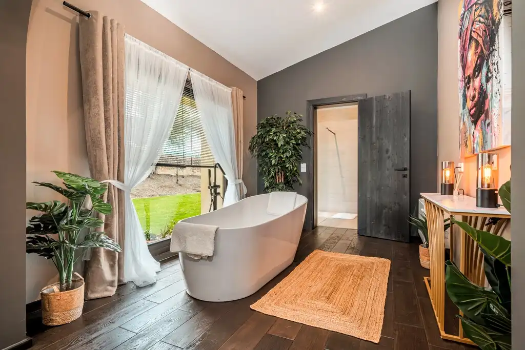 Badezimmer von Country house zum Verkauf in Marratxí mit Klimaanlage, Heizung und Privatgarten
