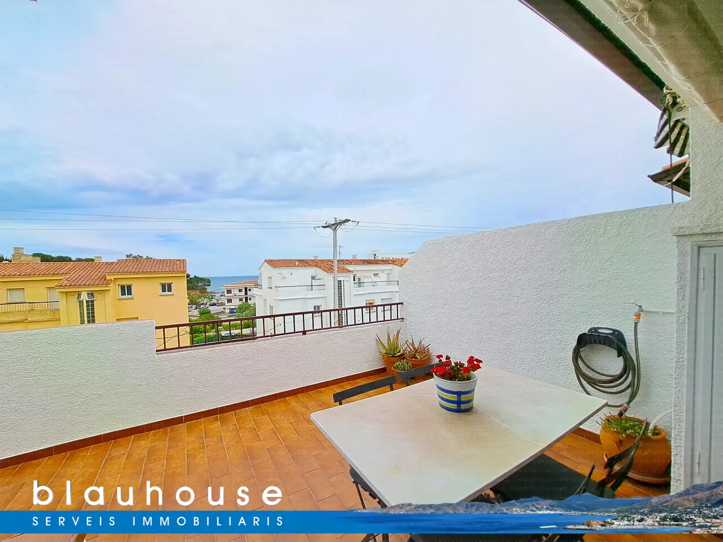 Terrasse von Dachboden zum Verkauf in Llançà mit Klimaanlage, Heizung und Terrasse