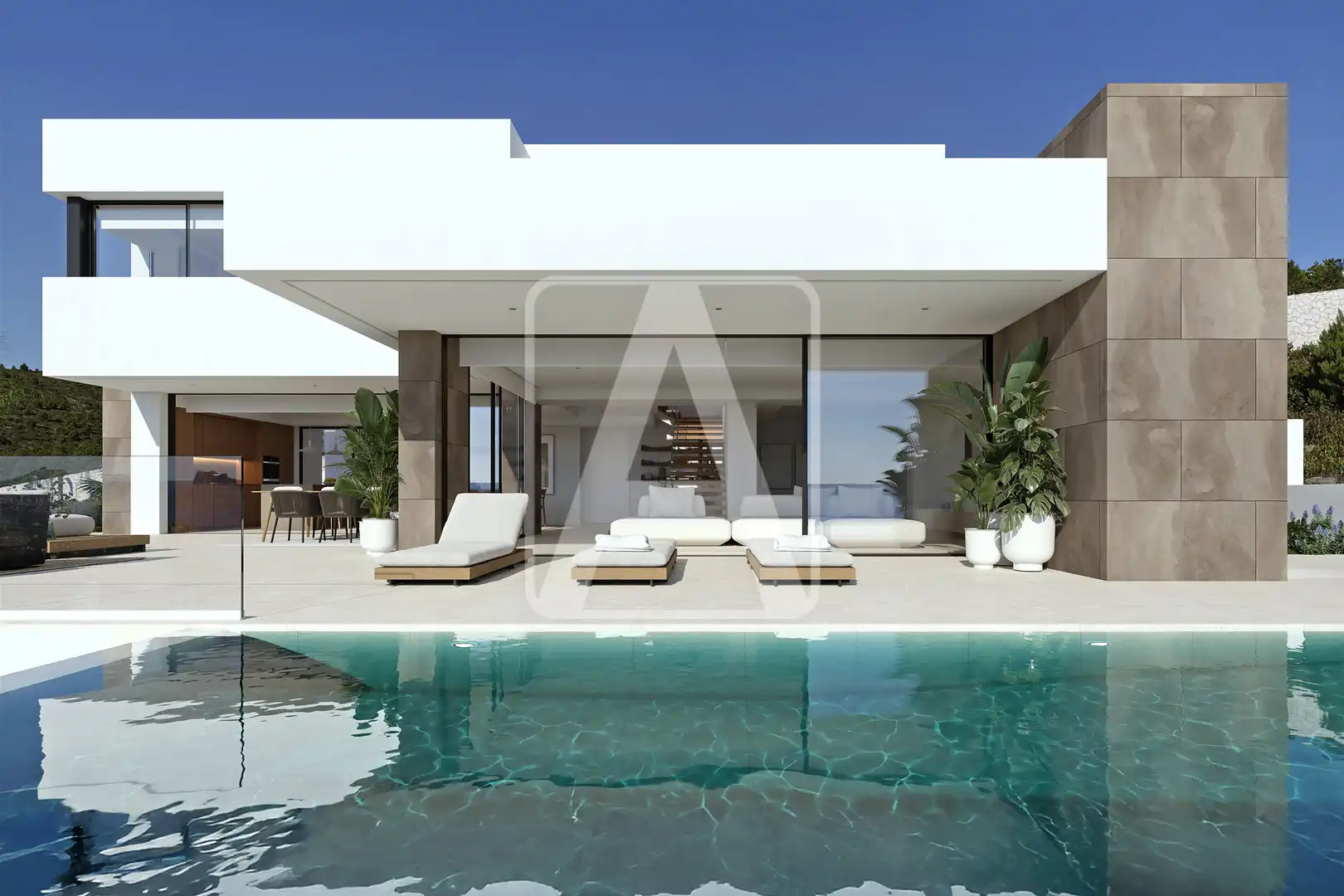 Chalet con piscina en venta en Cumbre del Sol