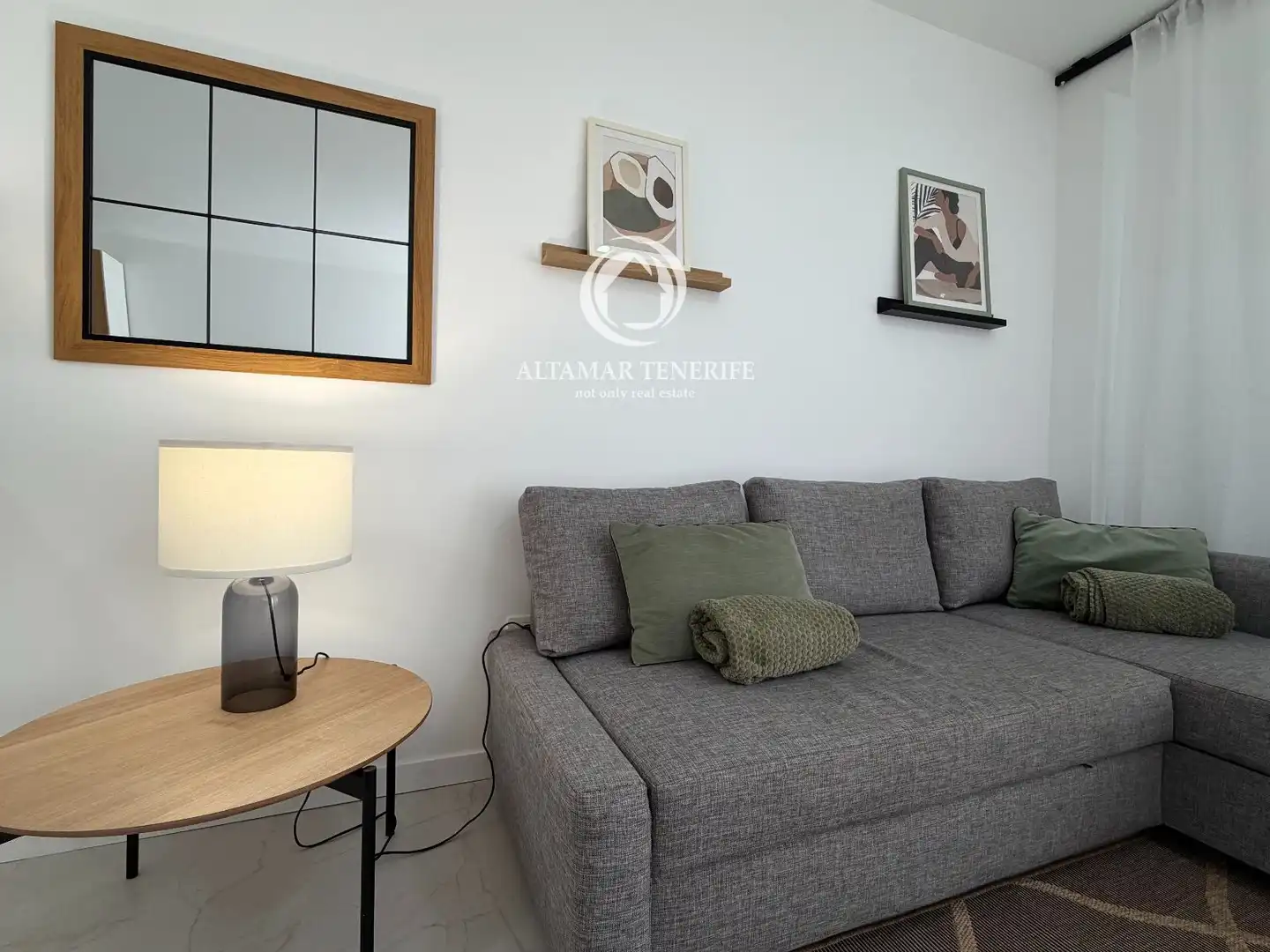 Wohnzimmer von Wohnungen zur Miete in Adeje mit Terrasse, Schwimmbad und Möbliert