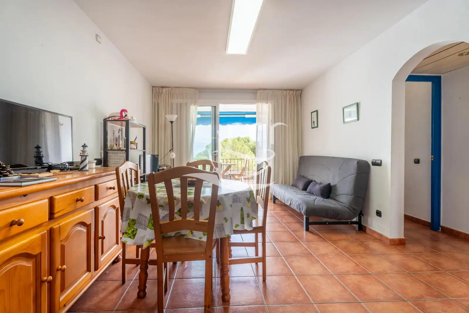 Sala de estar de Piso en venta en Palafrugell con Calefacción y Terraza