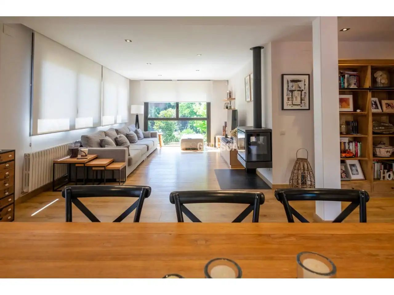 Sala de estar de Casa o chalet en venta en Matadepera con Aire acondicionado, Calefacción y Jardín privado