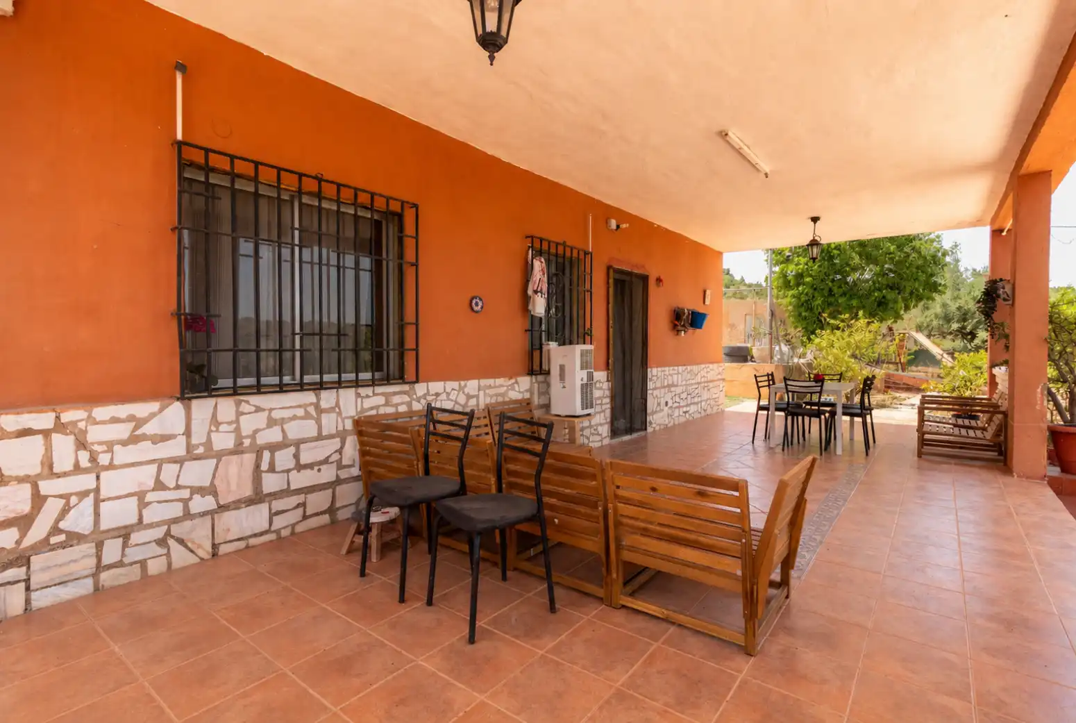 Terrassa de Casa o xalet en venda en Albalat dels Tarongers amb Aire condicionat, Jardí privat i Parquet