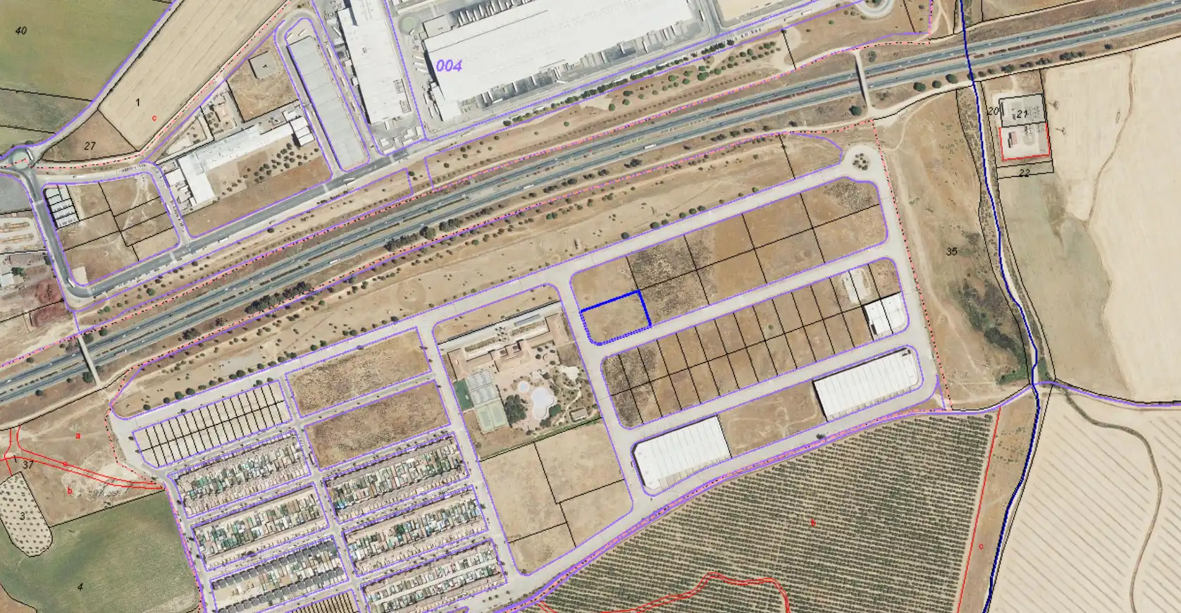 Terreny industrial en venda en Huévar del Aljarafe