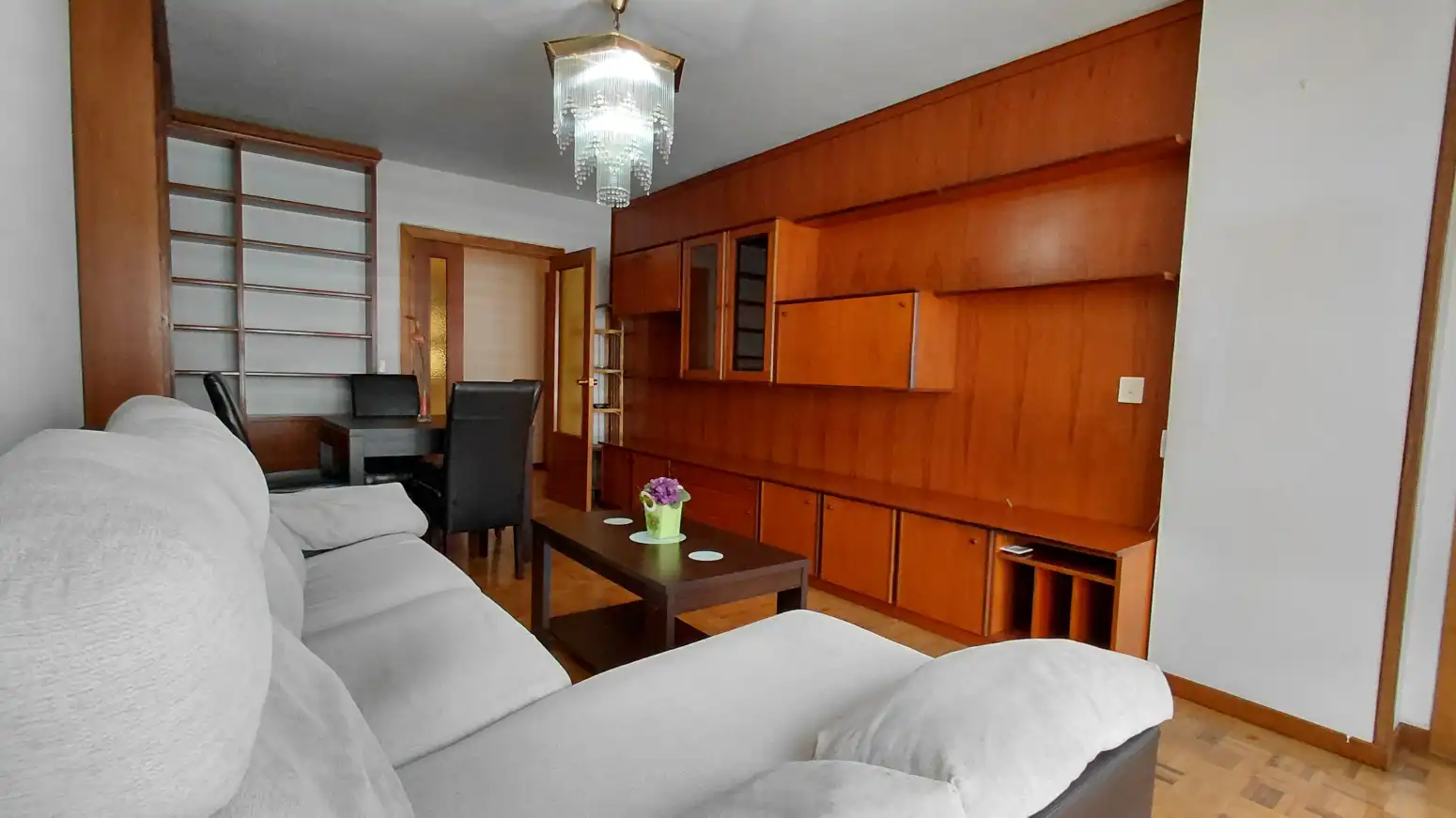 Living room of Flat for rent in Burlada / Burlata  with Heating