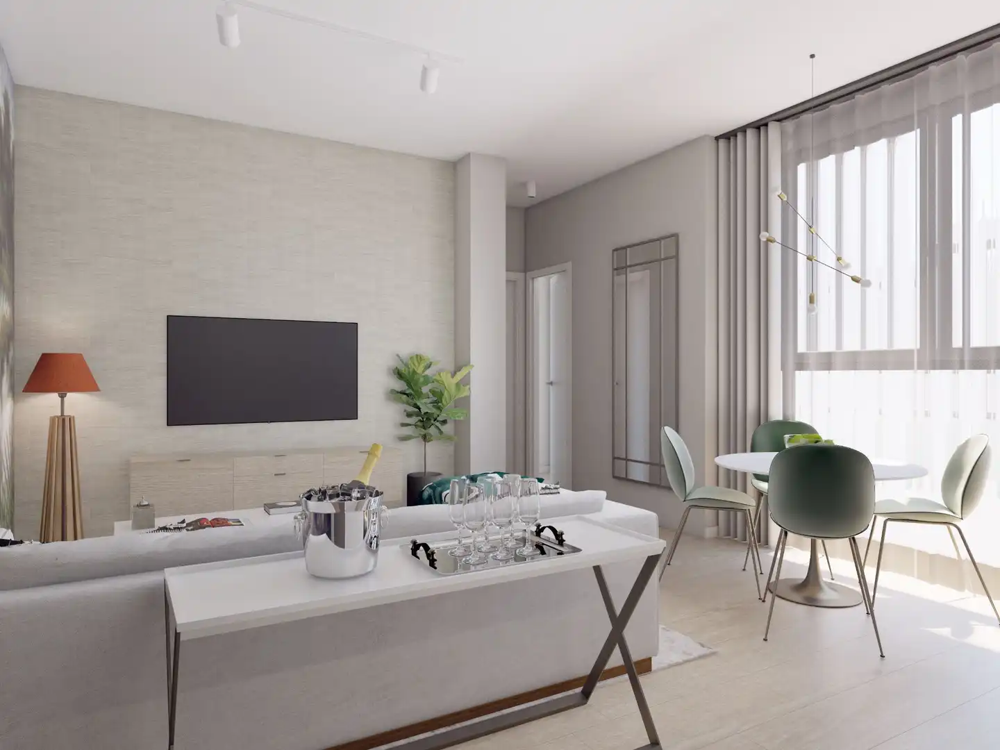 Living room of Attic for sale in Fuengirola