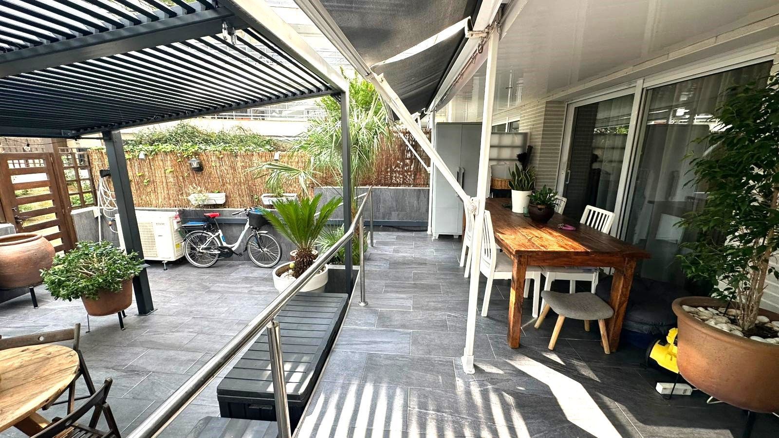 Terrace of Flat for sale in Blanes  with Air Conditioner, Heating and Private garden