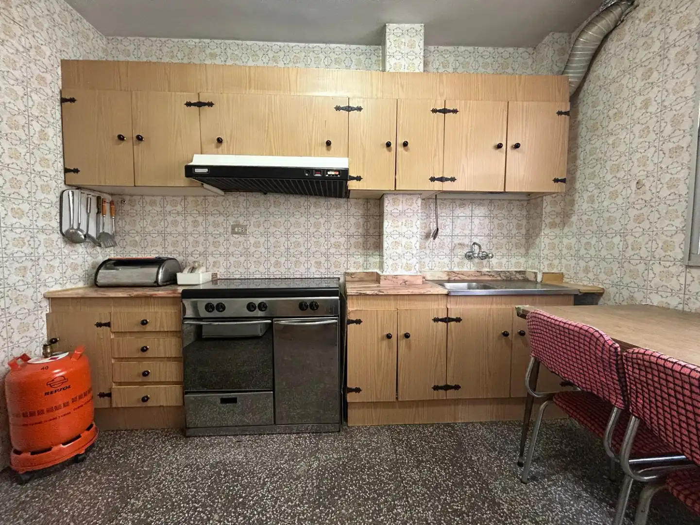 Kitchen of Flat for rent in Abarán  with Furnished, Balcony and Pets allowed