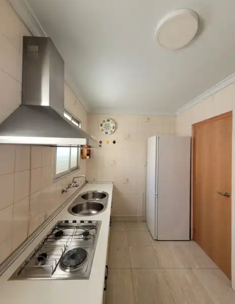 Küche von Dachboden zum Verkauf in Málaga mit Klimaanlage, Heizung und Terrasse