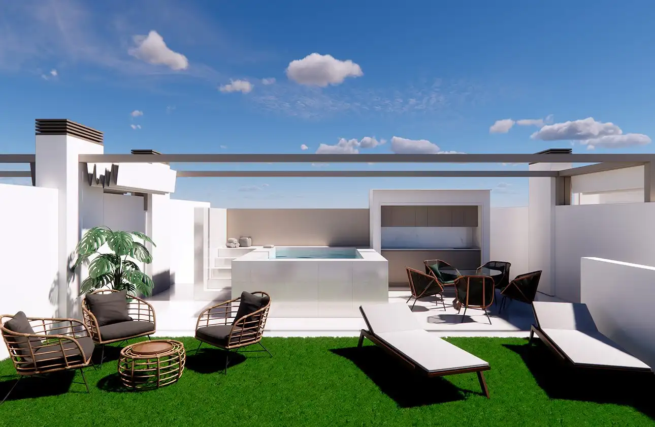 Terraza de Planta baja en venta en Pilar de la Horadada con Aire acondicionado, Calefacción y Terraza