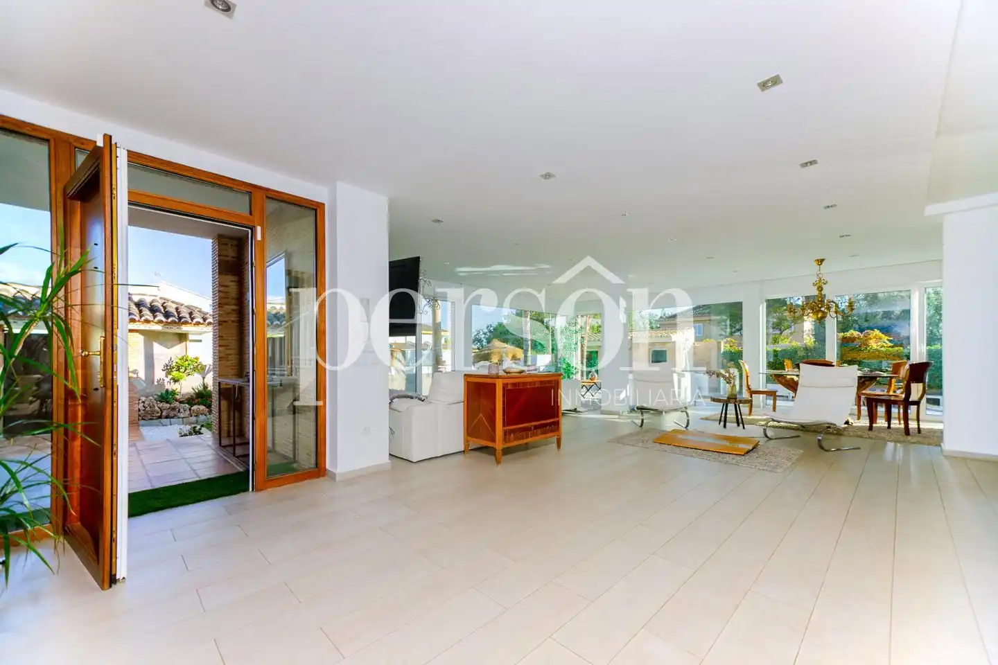 Garden of Houses for rent in Bétera  with Air Conditioner, Private garden and Terrace