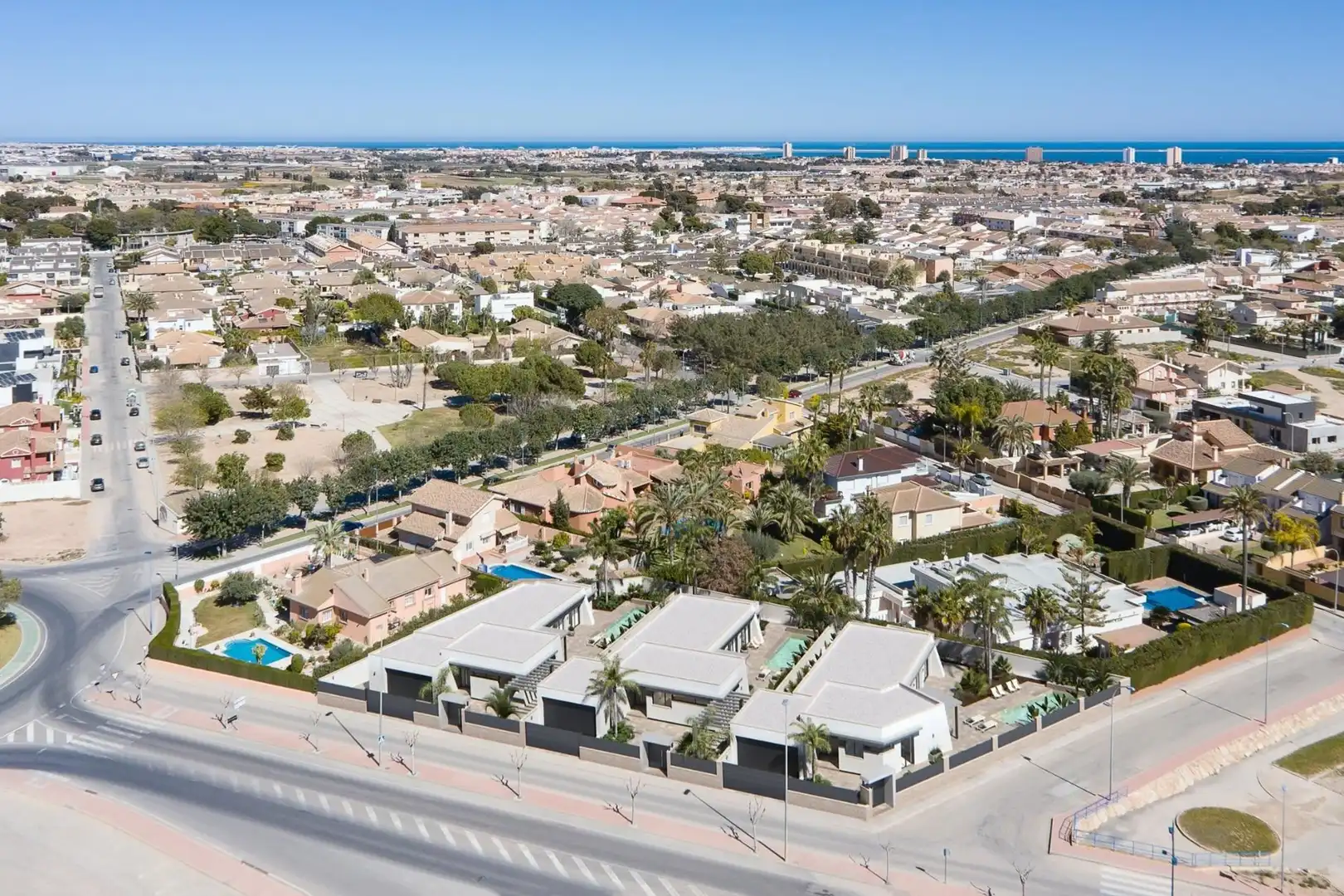 Vista exterior de Casa o chalet en venta en San Javier ciudad