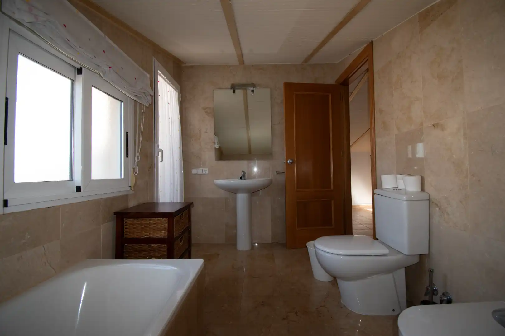 Baño de Casa o chalet de alquiler en Murcia con Aire acondicionado, Calefacción y Jardín privado