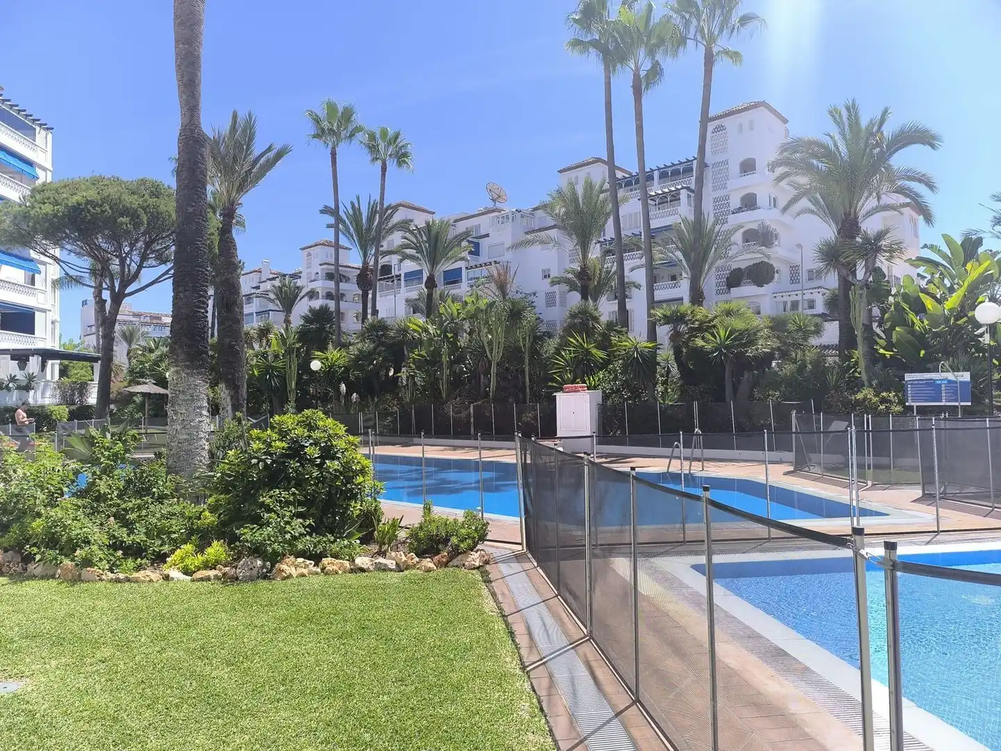 Exterior view of Flat for rent in Marbella  with Private garden, Terrace and Storage room