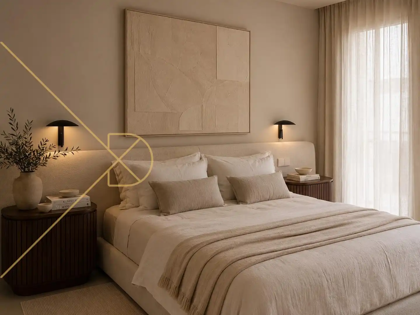 Bedroom of Flat for rent in Barcelona  with Air Conditioner, Heating and Terrace