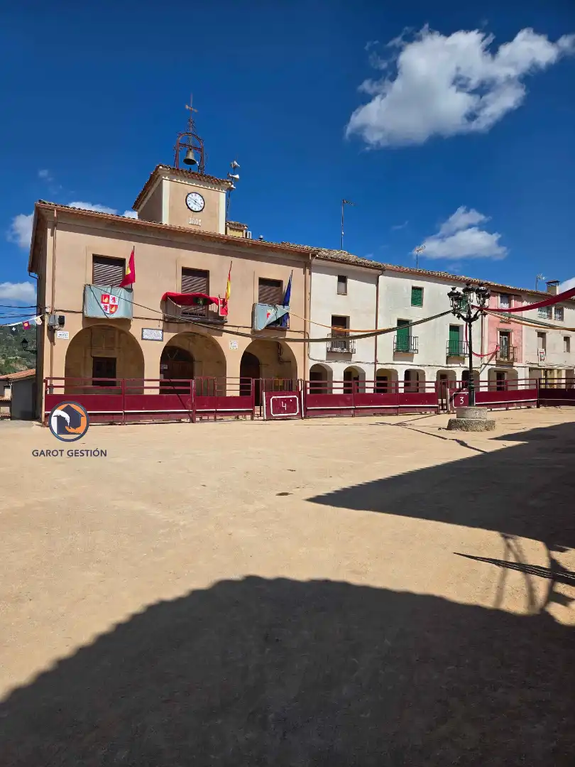 Vista exterior de Casa o chalet en venta en Salmerón con Calefacción y Jardín privado