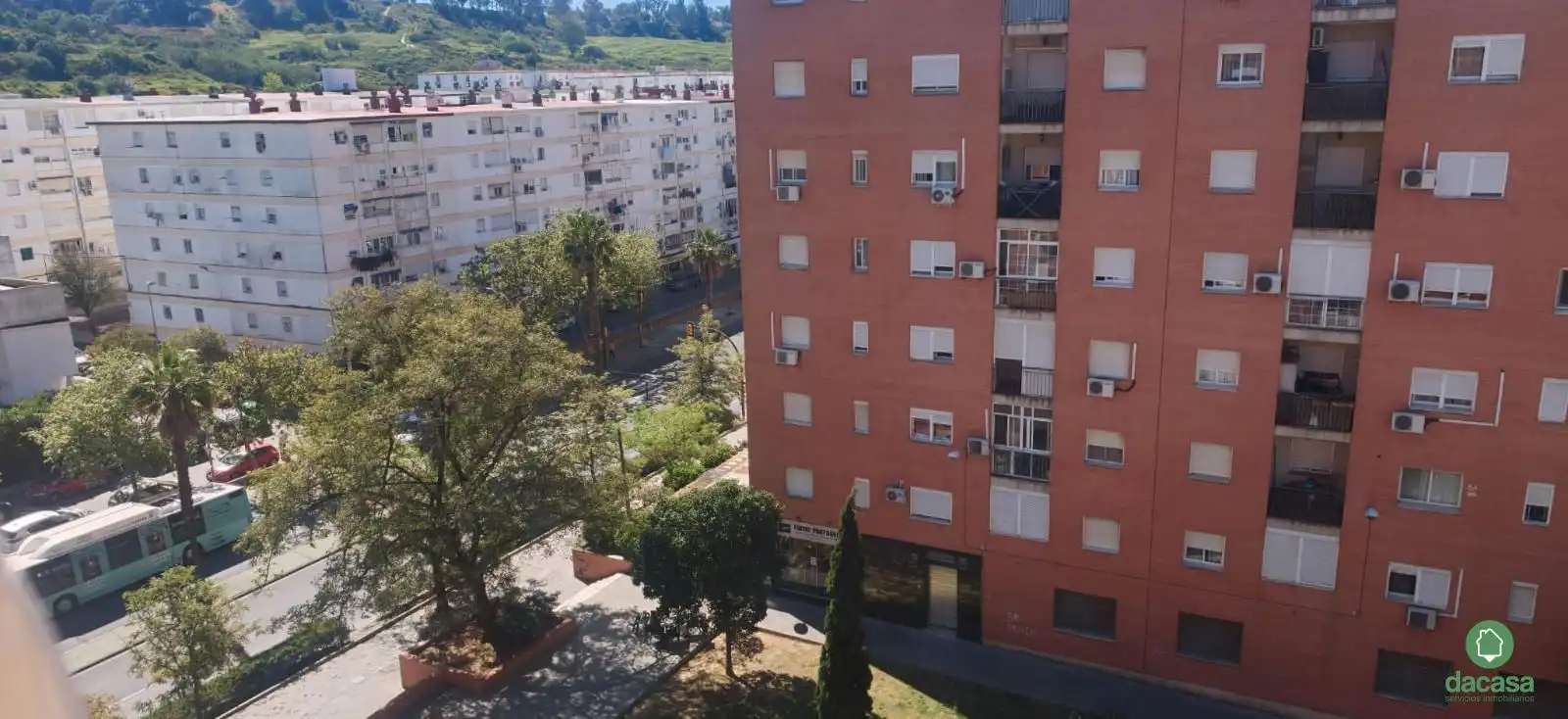 Vista exterior de Piso en venta en  Huelva Capital con Terraza y Balcón