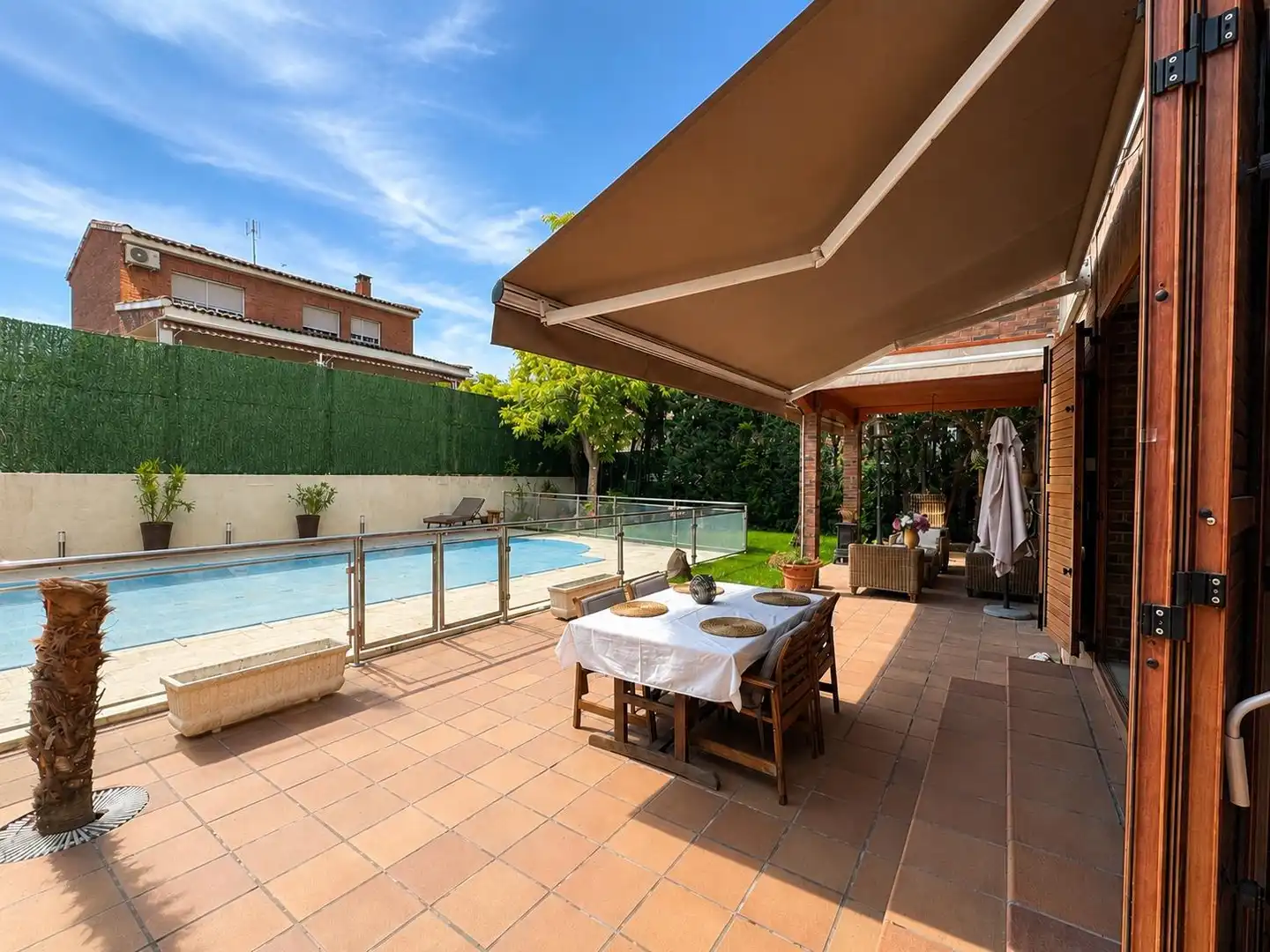 Terraza de Casa o chalet en venta en Arganda del Rey con Aire acondicionado, Calefacción y Jardín privado