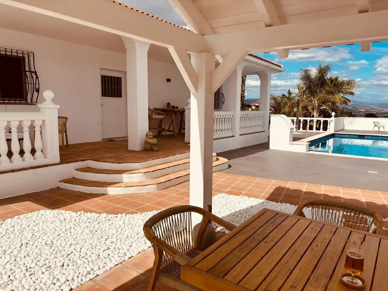 Terraza de Casa o chalet en venta en Alhaurín de la Torre con Aire acondicionado, Calefacción y Jardín privado
