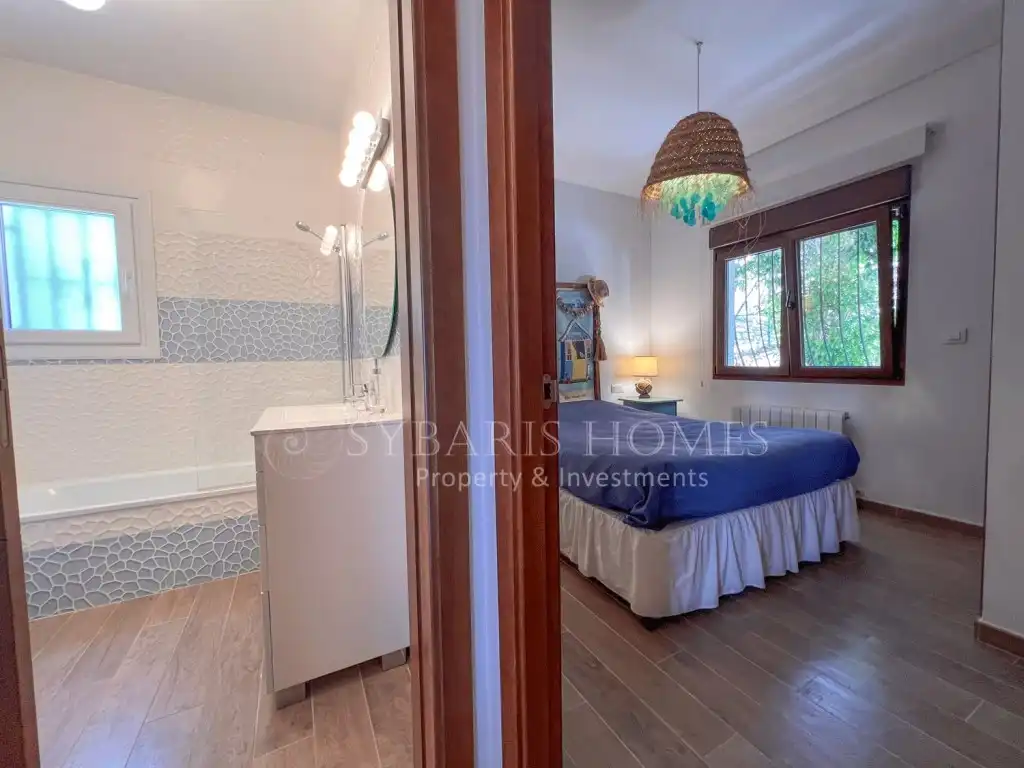 Habitación de Casa o chalet en venta en Benitachell / El Poble Nou de Benitatxell con Aire acondicionado y Piscina