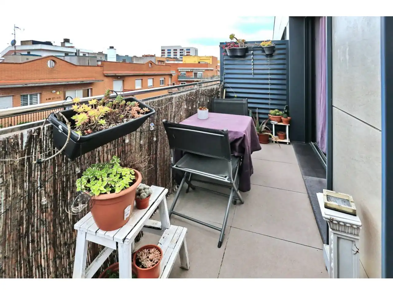 Terrasse von Wohnung zum Verkauf in Barcelona mit Klimaanlage, Heizung und Parkett