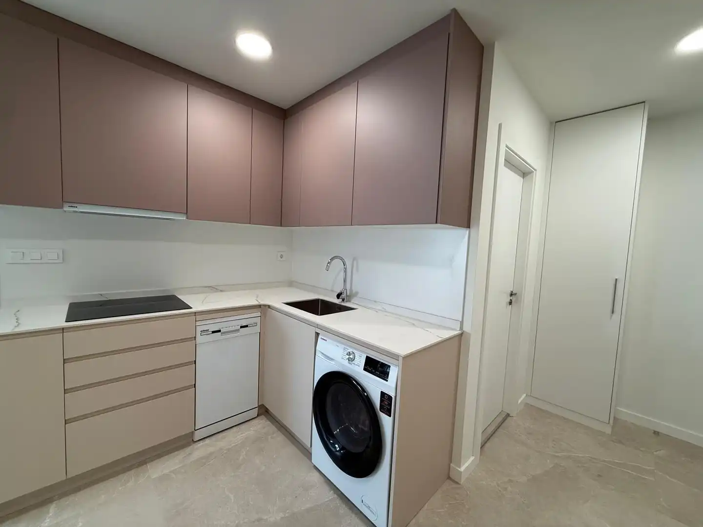 Küche von Wohnung zur Miete in Alicante / Alacant mit Klimaanlage, Heizung und Möbliert