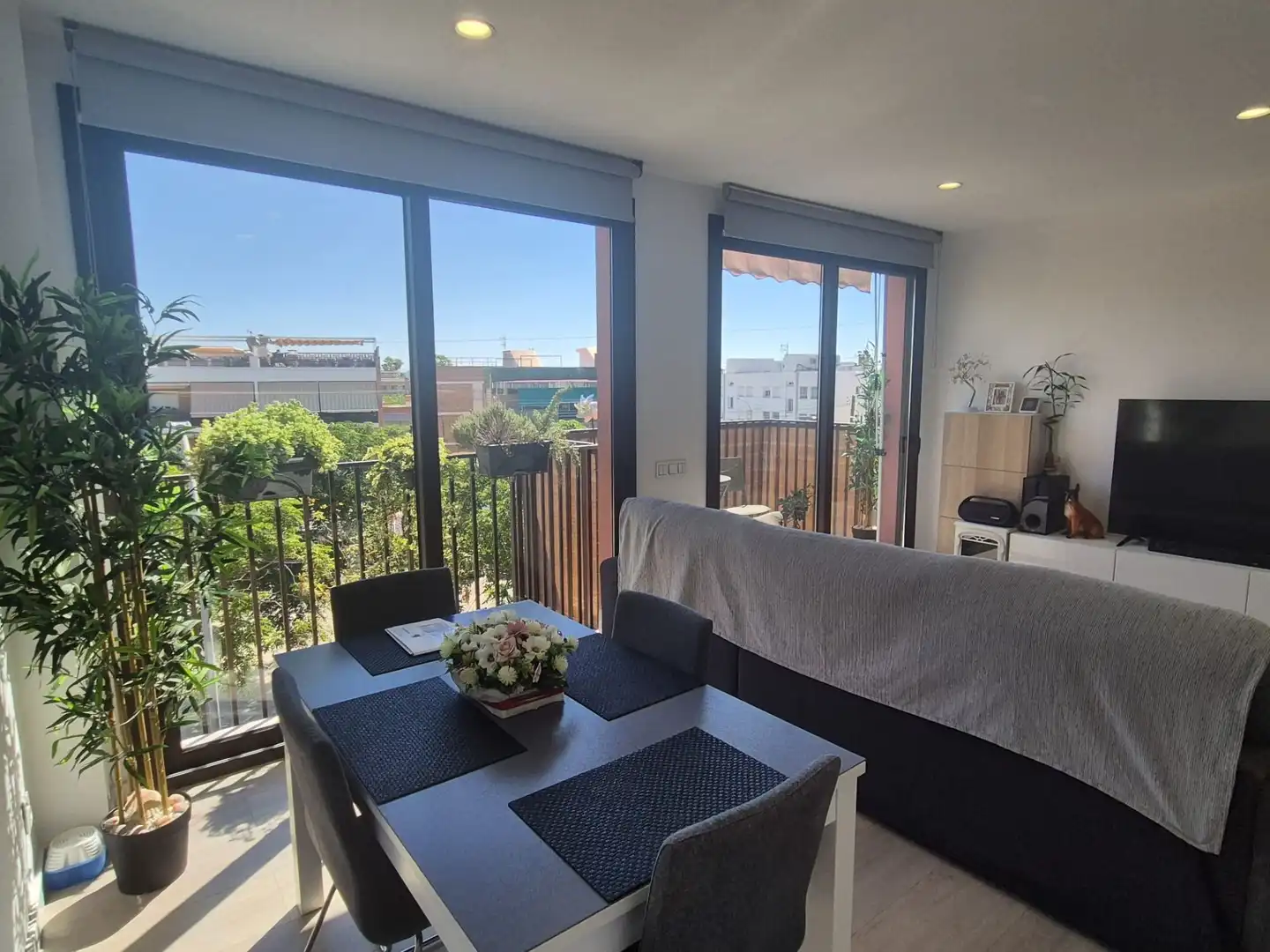 Balcony of Attic for sale in Cubelles  with Air Conditioner and Terrace