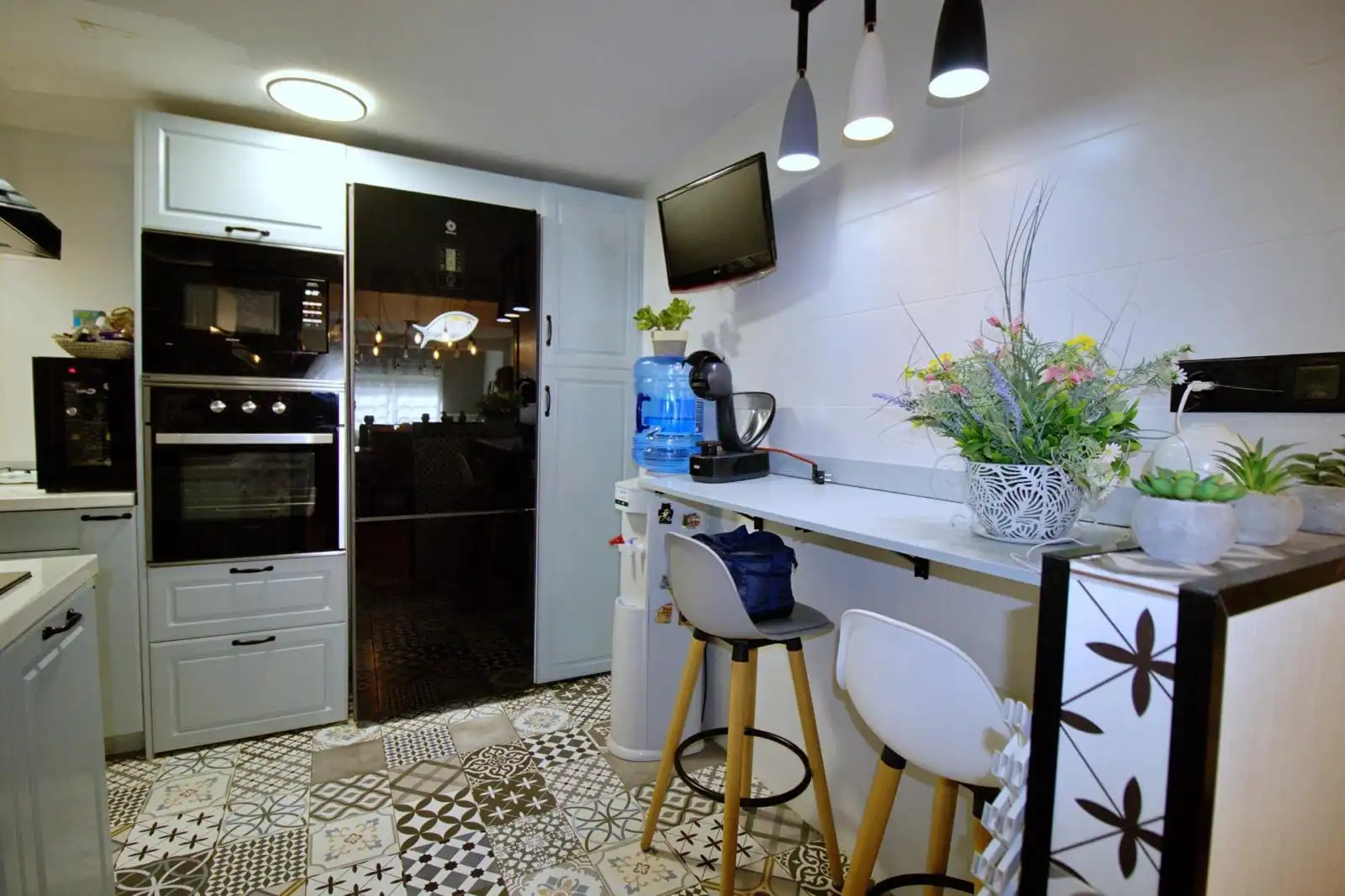 Cocina de Casa o chalet en venta en Elche / Elx con Terraza