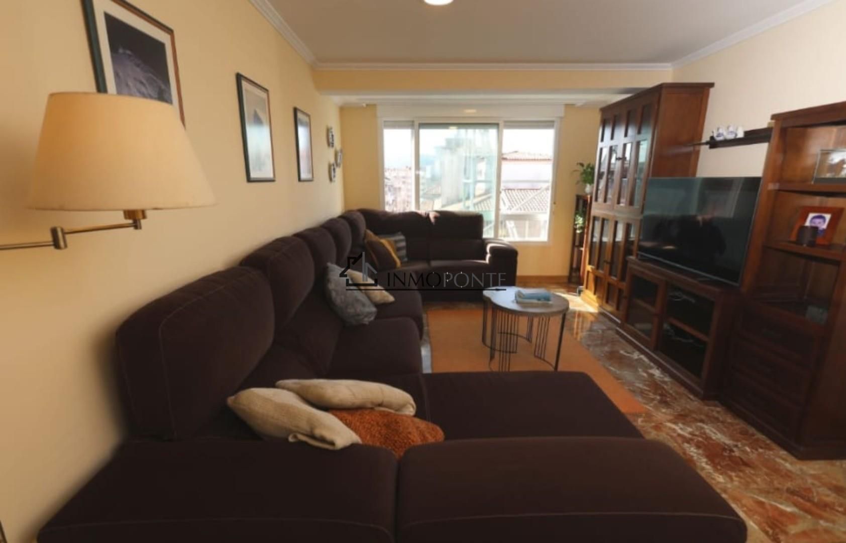 Sala d'estar de Pis en venda en Pontevedra Capital 