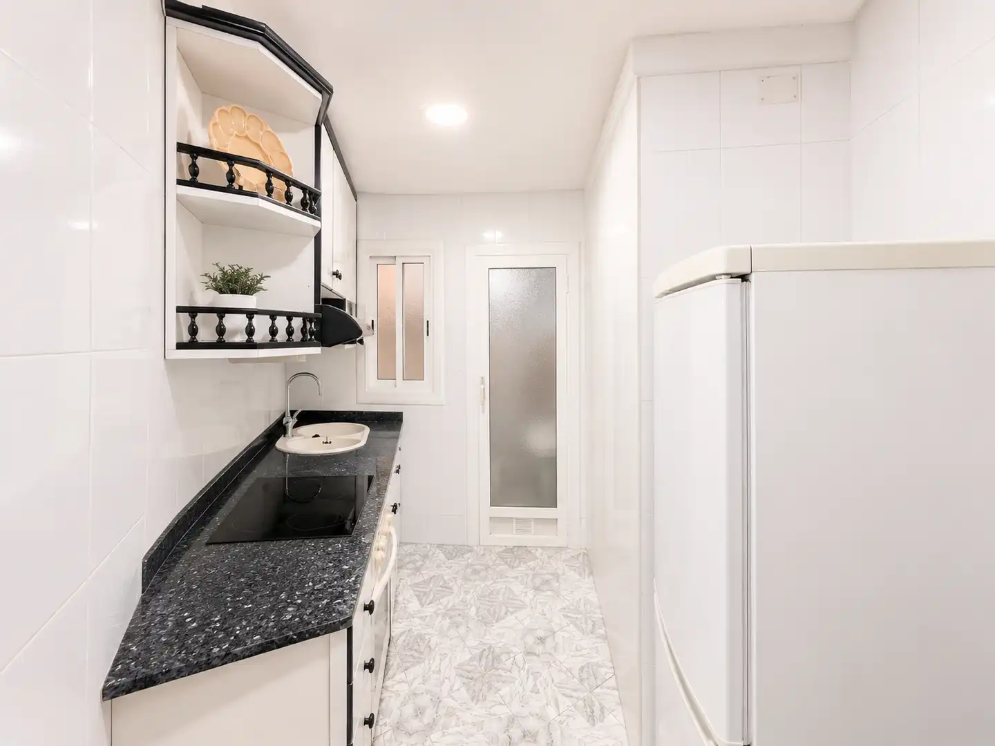Cocina de Piso en venta en Santa Coloma de Gramenet con Aire acondicionado, Calefacción y Balcón