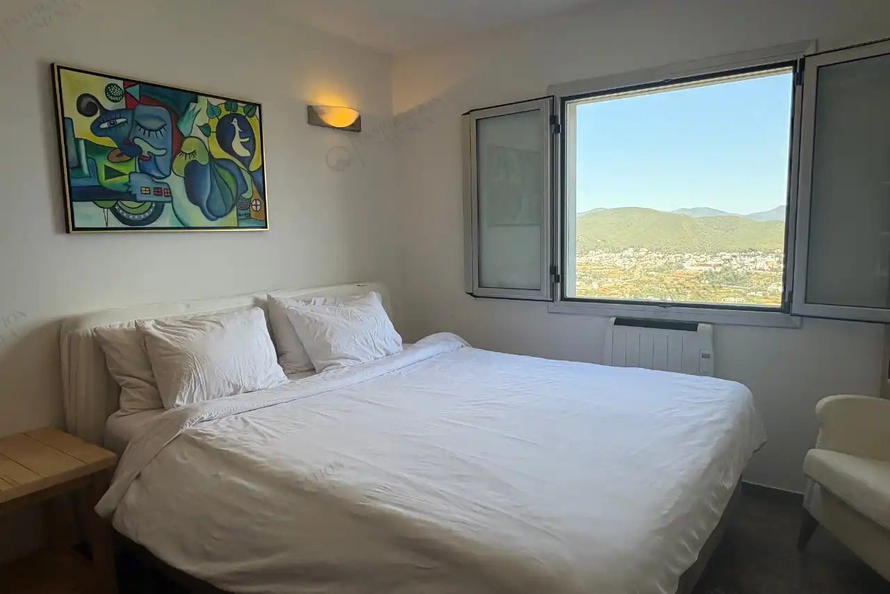 Dormitori de Casa o xalet de lloguer en Santa Eulària des Riu amb Aire condicionat, Jardí privat i Terrassa