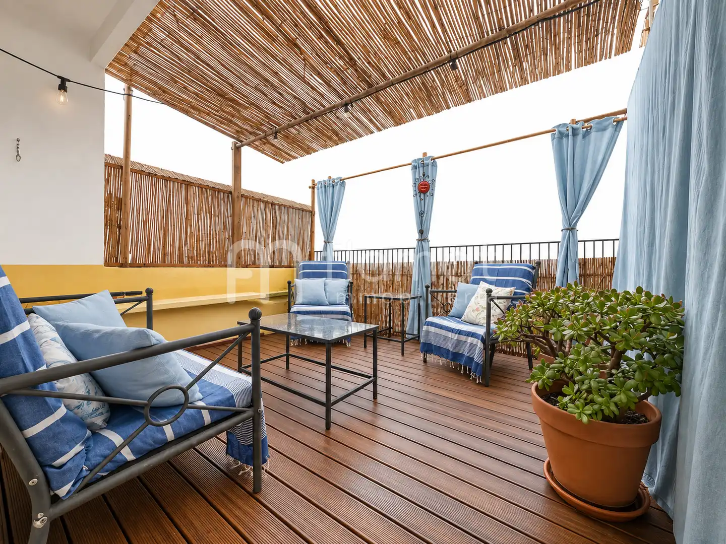 Terraza de Casa o chalet en venta en Centre
