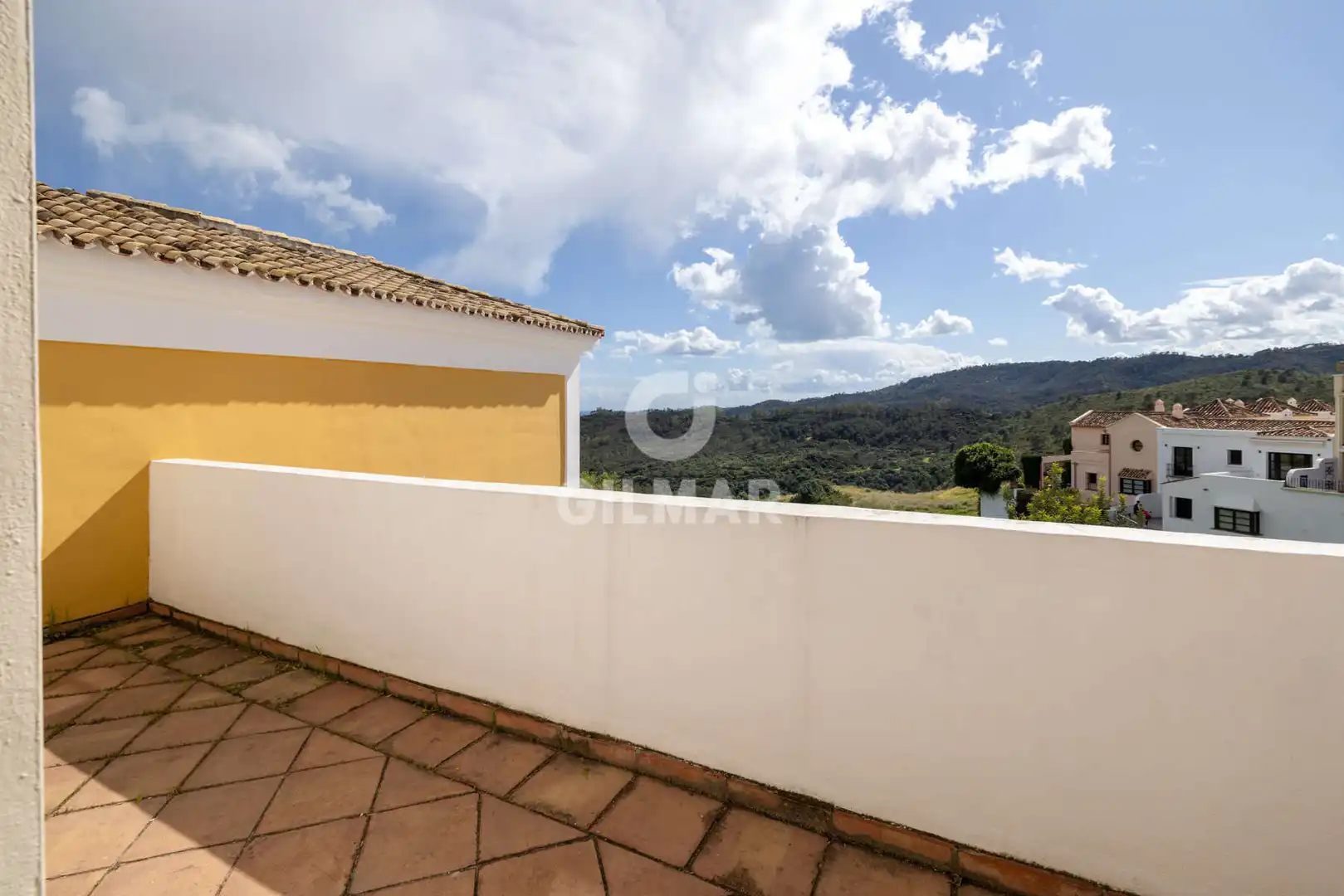 Terraza de Casa adosada en venta en Benahavís con Calefacción y Piscina