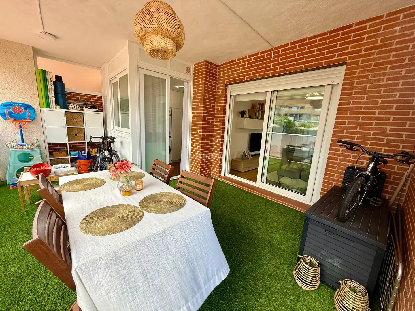 Terrassa de Pis en venda en Villajoyosa / La Vila Joiosa amb Aire condicionat, Jardí privat i Terrassa