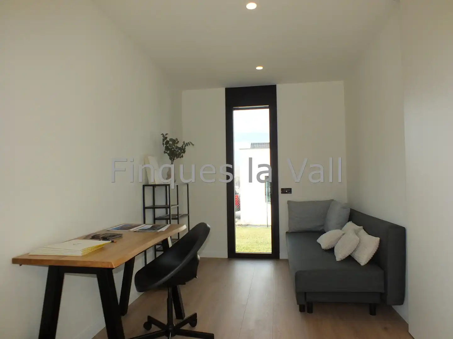 Sala de estar de Casa o chalet en venta en Santa Eugènia de Berga con Jardín privado, Parquet y Horno