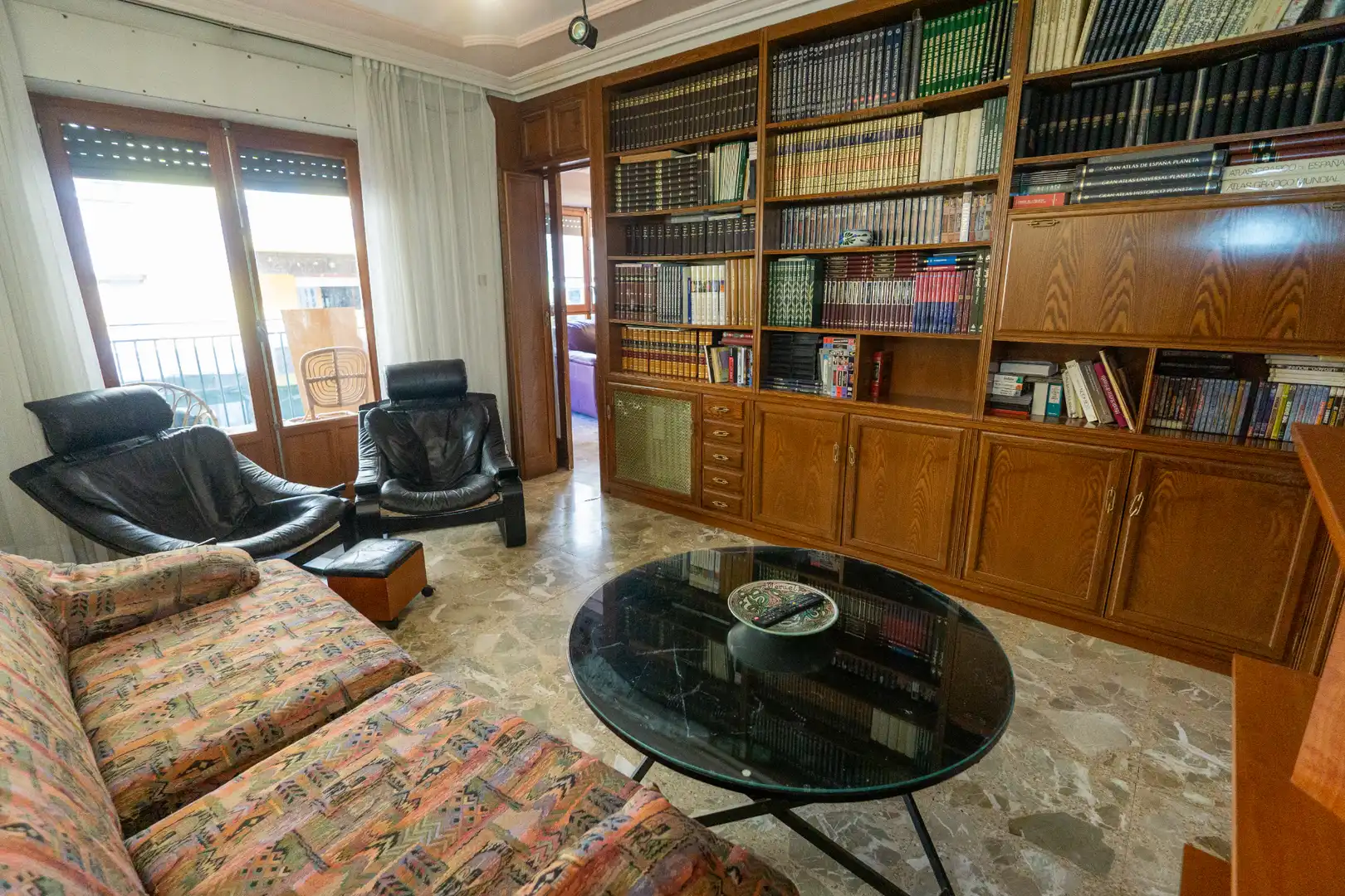 Sala de estar de Piso en venta en Ibi con Calefacción, Terraza y Trastero