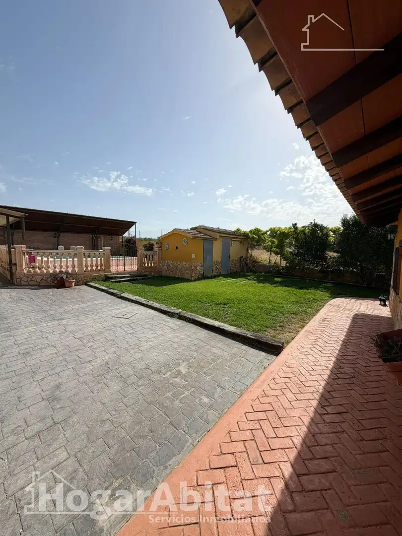 Garden of Houses for sale in Náquera  with Air Conditioner, Private garden and Terrace