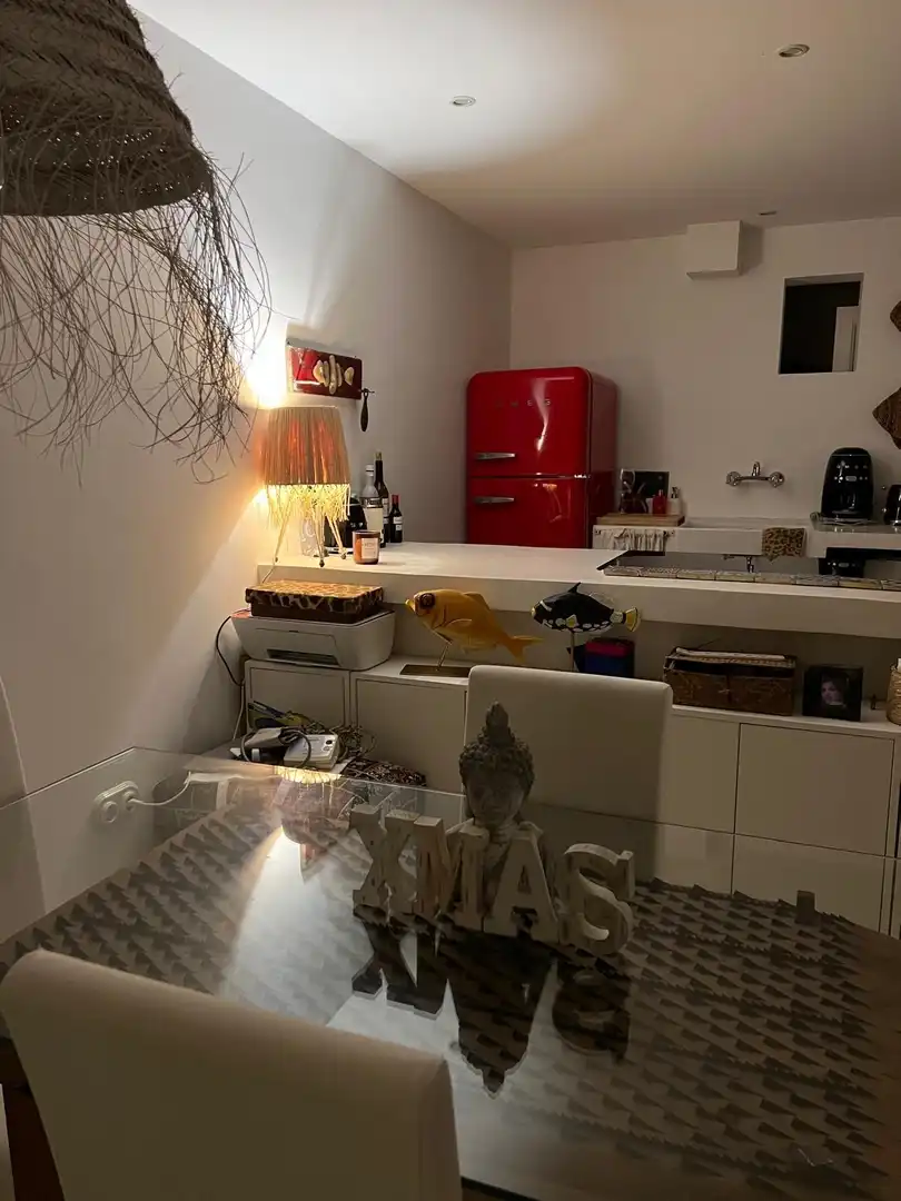 Cuina de Apartament en venda en Santa Pola amb Aire condicionat i Moblat