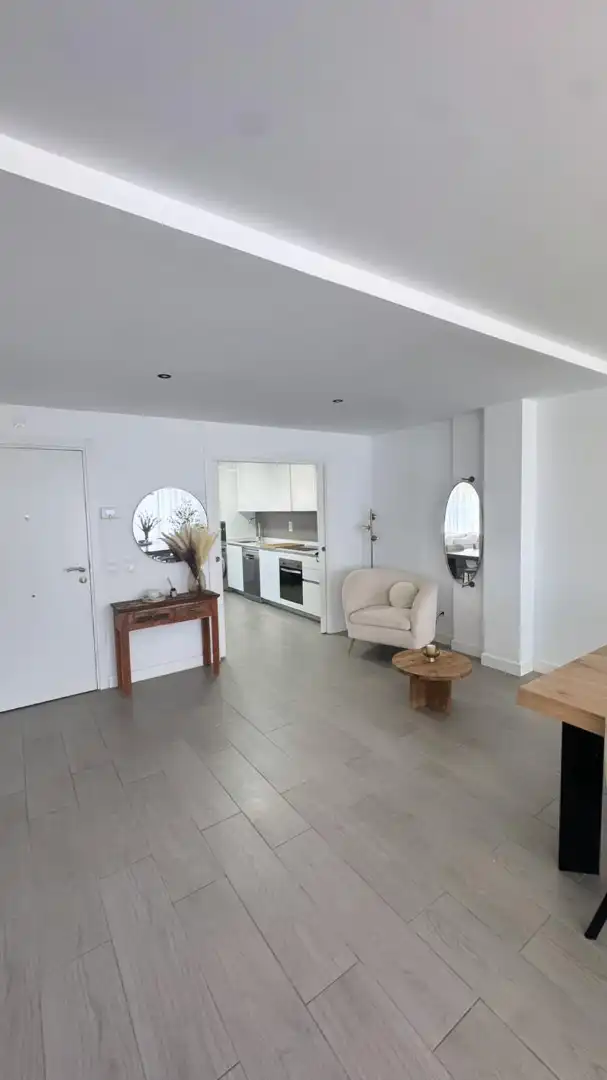 Sala d'estar de Casa adosada en venda en Moralzarzal amb Aire condicionat, Calefacció i Jardí privat