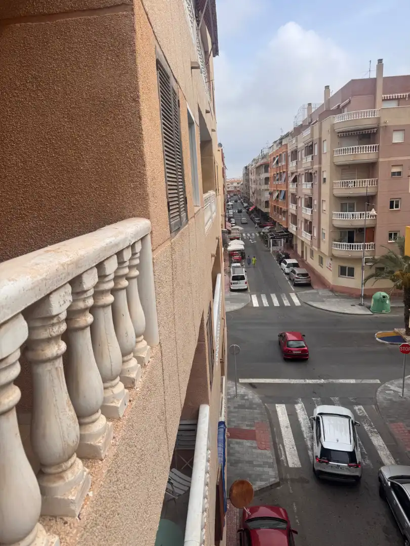 Vista exterior de Pis en venda en Torrevieja amb Aire condicionat, Terrassa i Moblat