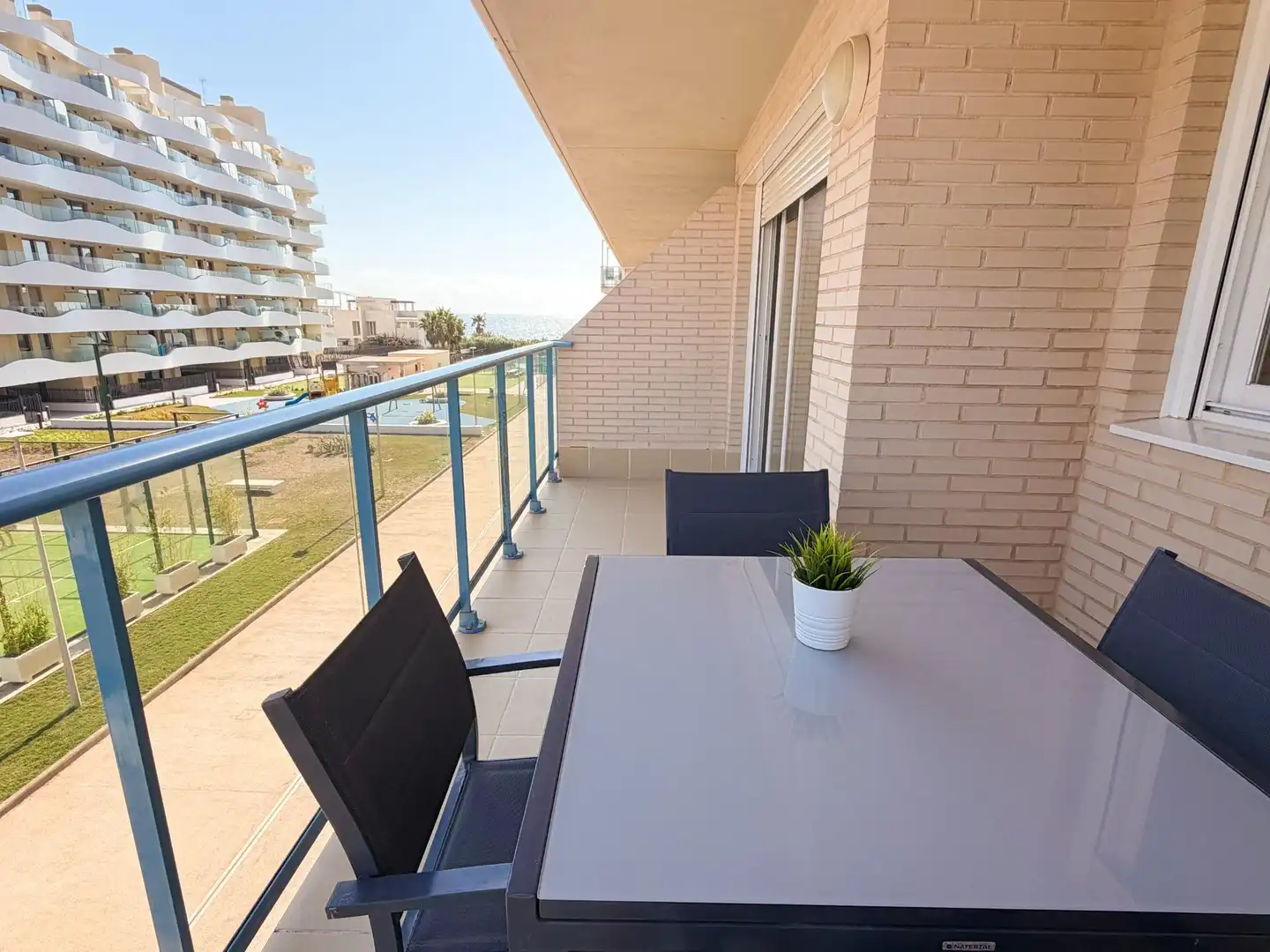 Terraza de Apartamento de alquiler en El Puig de Santa Maria con Aire acondicionado, Calefacción y Terraza