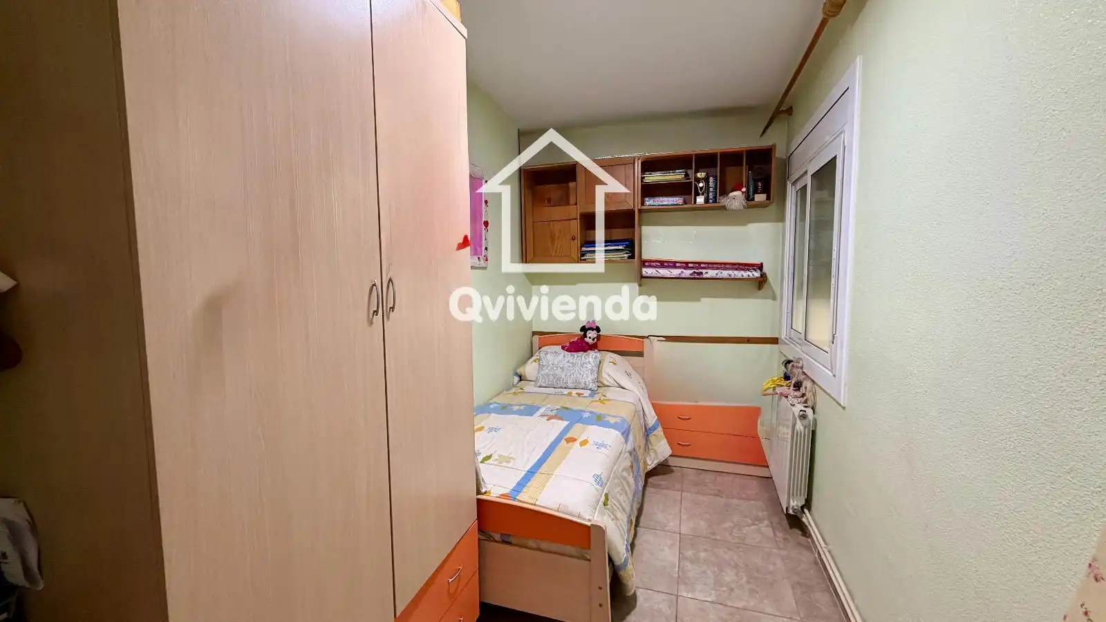 Bedroom of Flat for sale in Terrassa  with Air Conditioner, Heating and Terrace