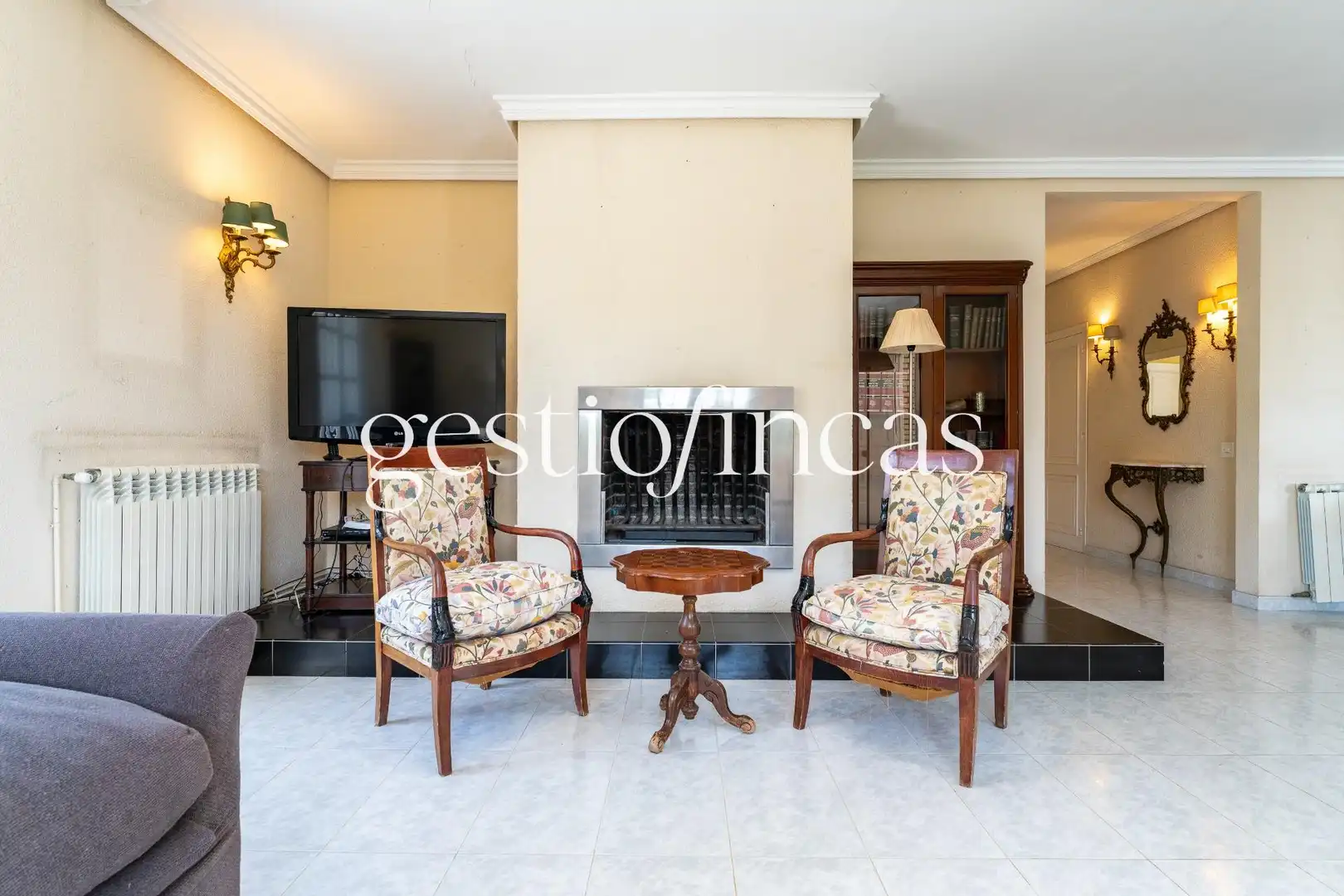Sala de estar de Casa adosada en venta en Cambrils con Aire acondicionado, Calefacción y Amueblado