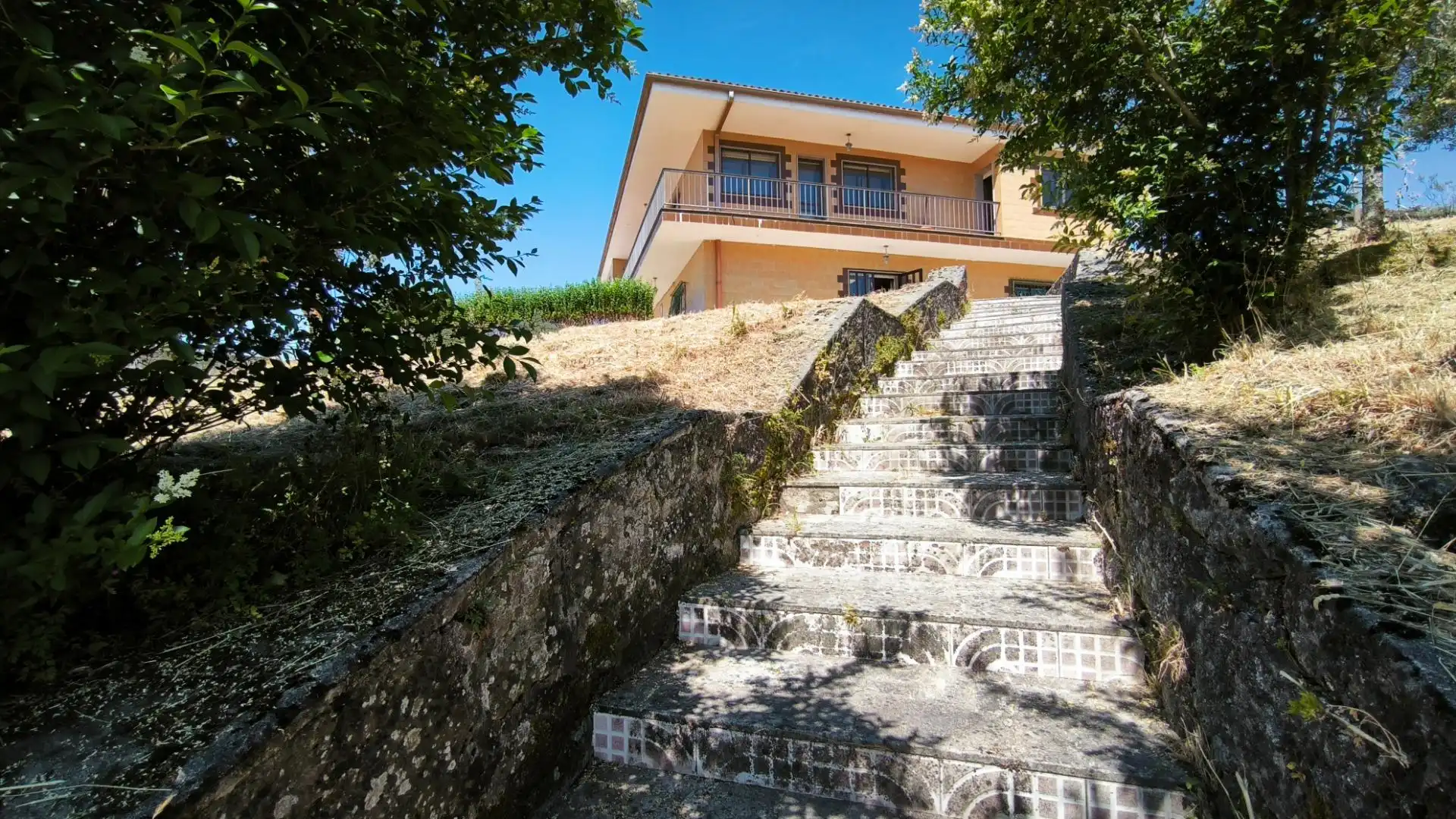Vista exterior de Casa o chalet en venta en A Lama   con Calefacción, Trastero y Balcón