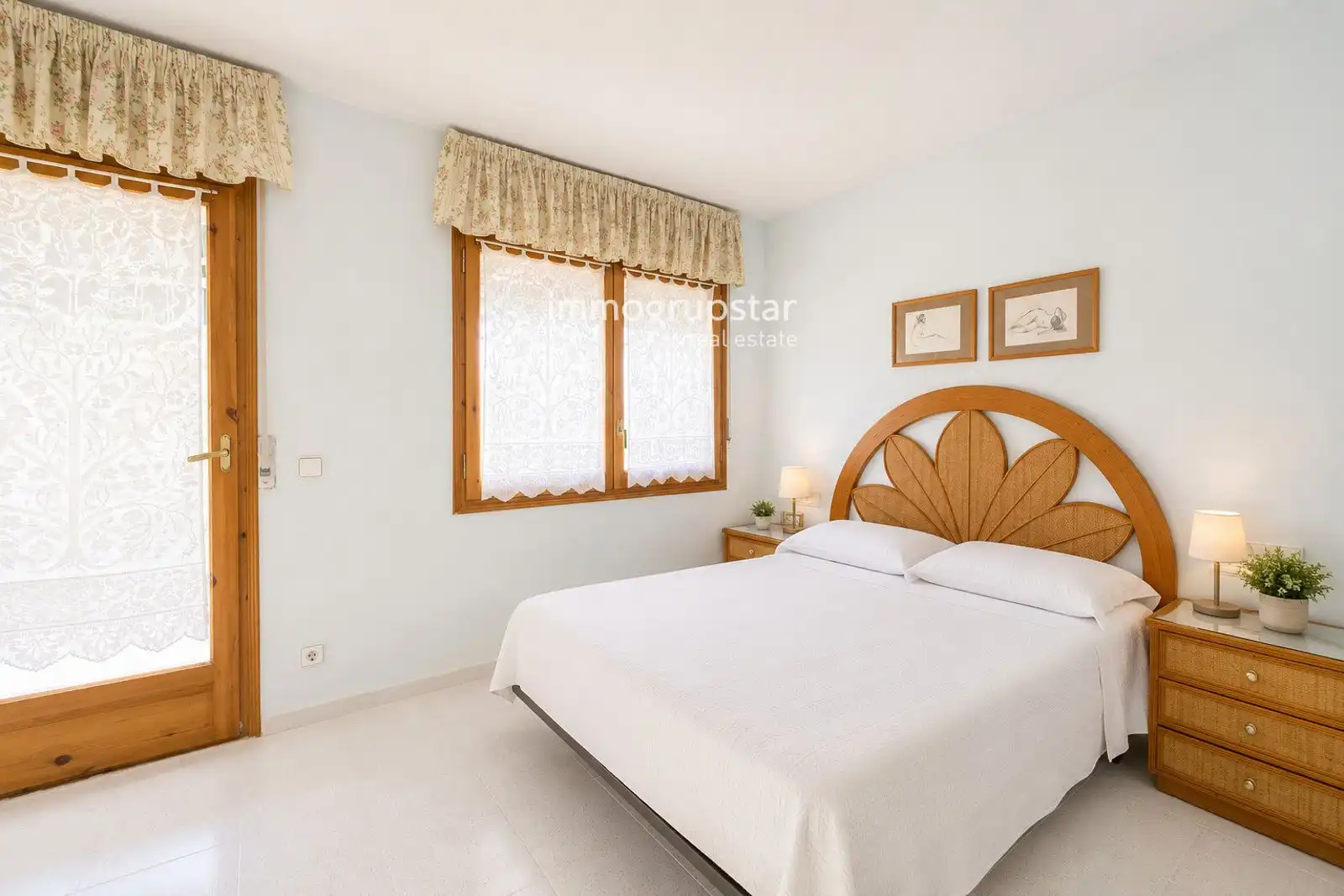 Dormitori de Apartament en venda en Palafrugell amb Terrassa, Traster i Piscina